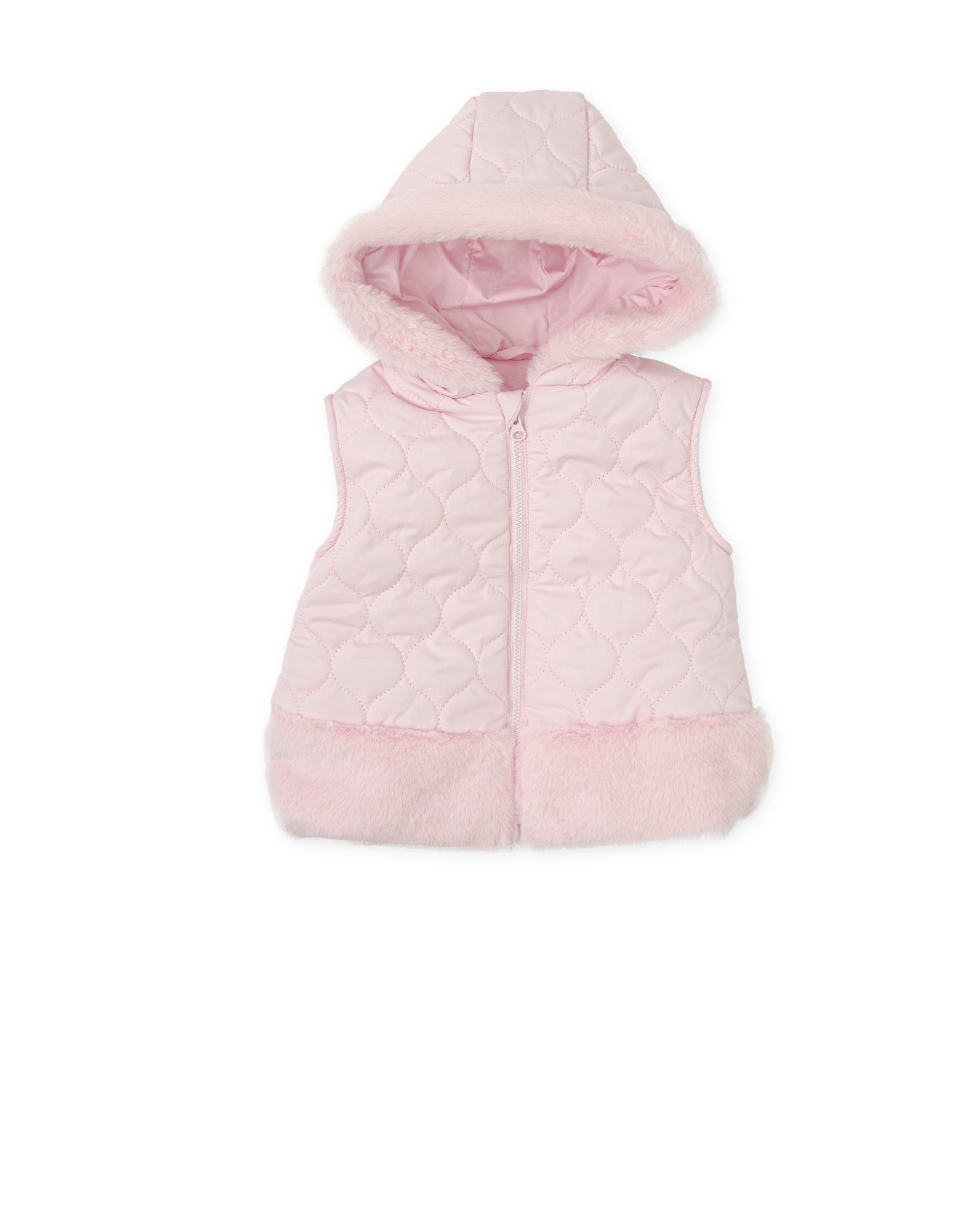 TUTTO PICCOLO VEST PINK 8611W24 FW24