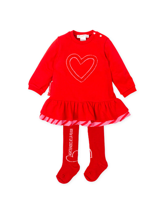 AGATHA RUIZ DE LA PRADA ONE PIECE RED  9285W24 FW24