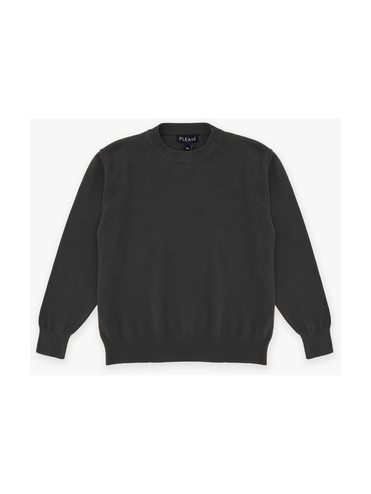 PLEASE SWEATER NB91230 NERO FW24