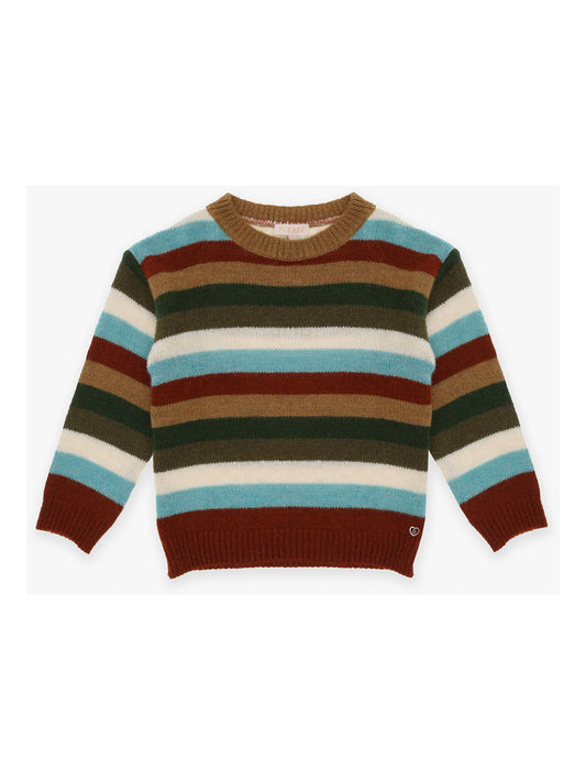 PLEASE SWEATER NBC1231 BORDEAUX SCURO  FW24