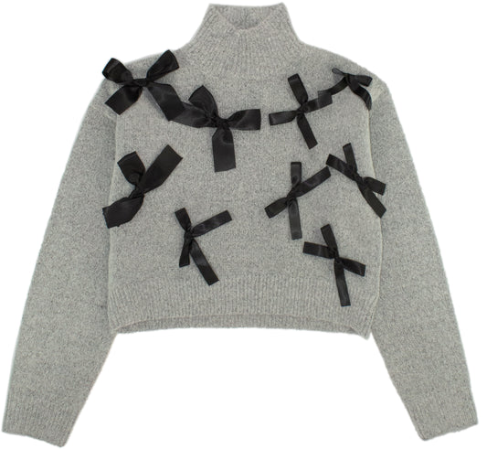 Y CLU SWEATER GREY YFJF24M245 FW24